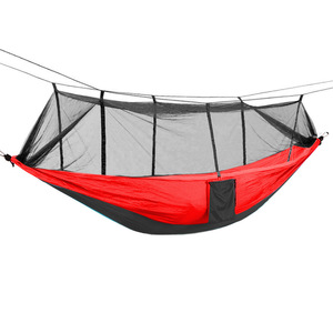 <span class=keywords><strong>Hamac</strong></span> anti-moustiques de camping en plein air, simple et double, en tissu nylon, avec option <span class=keywords><strong>moustiquaire</strong></span> – Vente en gros usine - Product Image 4