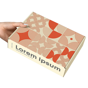 Nhà Máy Biểu Tượng Tùy Chỉnh In Cứng Có Thể Gập Lại Sóng Bao Bì Hộp Quà Tặng Giày Quần Áo Vận Chuyển Giấy Bao Bì Hộp - Product Image 2