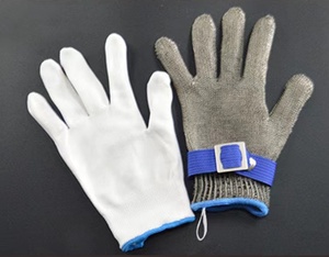 Gant anti-coupure en acier inoxydable de niveau 5 Gants de protection en fil <span class=keywords><strong>d</strong></span>'acier résistant à l'usure pour la protection du travail - Product Image 5