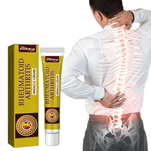 Nueva Crema para artritis reumatoide, crema para aliviar el dolor <span class=keywords><strong>de</strong></span> rodilla y cuello, espondilosis Cervical, dolor muscular, ungüento para reumatismo - Product Image 1