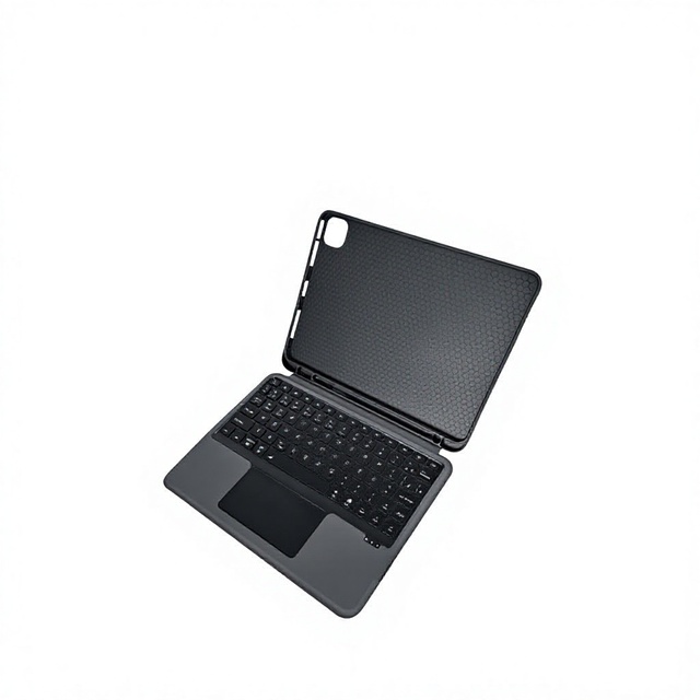 2026 New Backlit Separable Wireless for Leather Case Keyboard Silent Ultra-Thin for iPad for Tablets for Office Use
