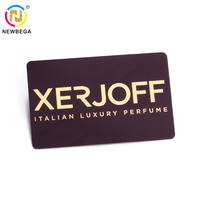 Cartes Vip en plastique PVC avec feuille d'or/argent estampage à chaud impression personnalisée UV carte d'identité de visite