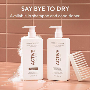 Set de Champú y Acondicionador Hidratante Activo de Coco y Vainilla de Marca Privada - Product Image 6