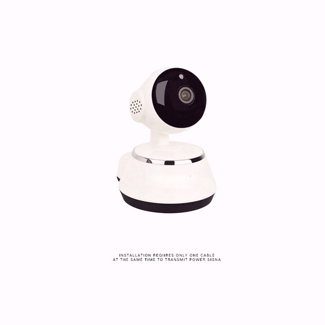 LEDEAST Q6S 720p Wi-Fi Indoor Surveillance IP Camera Night Vision Motion Detection Wireless Recorder