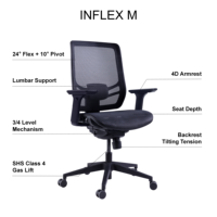 Chaise de bureau ergonomique en maille avec dossier dynamique, pivotante, réglable, pour salle de conférence et achat professionnel en gros