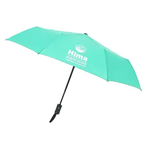 Custom Printing Advertise Business Gift Promotion Travel Rainy Uv Protection Sombrillas 3 Folding Umbrella With Logo