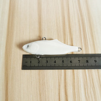 Corps de leurre de pêche vierge de haute qualité, 7 cm, 21 g, pour leurre sans ailette et leurre vibrant