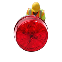 Lámpara de luz de alarma estroboscópica LED revolucionaria, sirena intermitente giratoria para mejorar la visibilidad en los sistemas de alarma del hogar y del coche