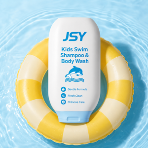 JSY Shampoo e Bagnoschiuma 2 in 1 per Bambini, Rimozione del Cloro, Delicato, Senza Lacrime, Fresco e Pulito Dopo il Nuoto, OEM ODM Private Label - Product Image 2
