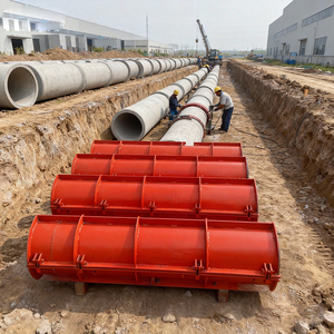Automatic Roller Suspension Pipe Making Machine for High <b>Strength</b> Precast Concrete Pipe - Product Image 4