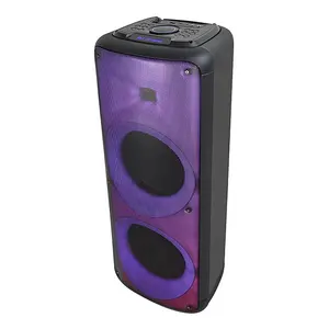 Temeisheng TMS-1007 Remote and Big Powerful Stereo Deep Bass Sound Partybox with Ambient Lights Active Sound System