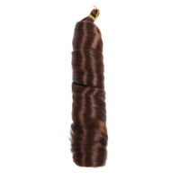 12-дюймовые французские кудрявые волосы Loose Wave, 150 г, короткие, пружинистые, синтетические, для плетения косичек без узлов, гладкие, без спутывания