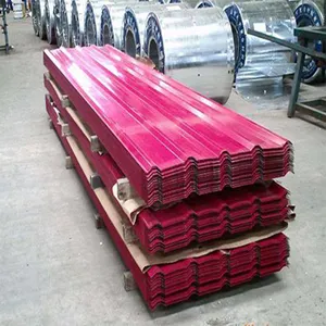Chine Feuille de toit en zinc alu PPGI Tôles ondulées galvanisées en matériau SGCC avec prix d'usine