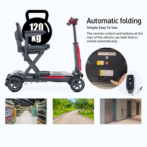 Personnes âgées et handicapées? Les scooters légers à 4 roues pour <span class=keywords><strong>fauteuil</strong></span> <span class=keywords><strong>roulant</strong></span> offrent une conduite en douceur et une mobilité améliorée - Product Image 6