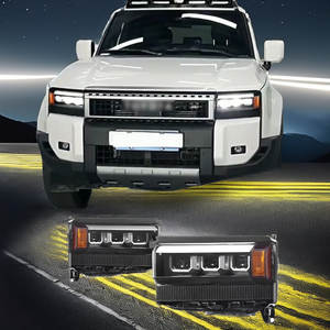 ไฟหน้า LED TYPY สำหรับ Toyota Land Cruiser รุ่น ToLC250 ปี 2024-2025 อัพเกรด 6000K พร้อมไฟ DRL และไฟเลี้ยวแบบไดนามิก อุปกรณ์ตกแต่งรถยนต์ใหม่ - Product Image 2