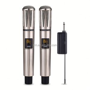 TNH <span class=keywords><strong>UM</strong></span>-E68 Microfono Wireless Intelligente UHF VHF ad Alta Frequenza per Conferenze, Spettacoli e Intrattenimento - Product Image 6