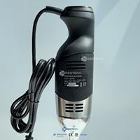 Mixeur Plongeant Compact 250EV 220EV Électrique à Vitesse Variable avec Commandes par Bouton Poussoir en Acier Inoxydable 304