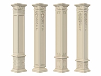 Offre Spéciale : Moule en plastique ABS pour colonnes romaines décoratives rondes et carrées – Créez des piliers élégants facilement pour votre maison