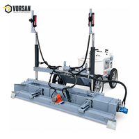 Machine à laser vibrante pour béton sur mesure OEM avec double récepteur laser pour le nivellement des sols d'entrepôt