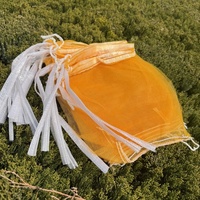 Sac en filet mono en HDPE avec cordon de serrage, capacité 5kg-50kg, pour l'emballage des légumes et des fruits