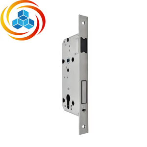 Cerradura Magnética de Acero Inoxidable Doorplus de 168 mm, Cuerpo de Cerradura Euro con Llave, Antirrobo, para Puerta de Madera, Manija de Tracción, Cerradura Corredera - Product Image 2