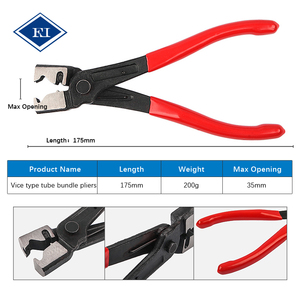 <span class=keywords><strong>Pince</strong></span> <span class=keywords><strong>à</strong></span> collier pour collier de serrage de tuyau en acier au carbone industriel de type Clic & Clic-R pour collier de serrage de soufflet de cardan, outils de réparation de moteur automobile - Product Image 2