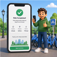 Aplicación de Alquiler de Bicicletas Compartidas para MAC y Linux - Plataforma de Transporte Urbano WISE HUSTLERS TECHNOLOGIES PRIVATE