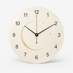 Orologio <span class=keywords><strong>da</strong></span> <span class=keywords><strong>Parete</strong></span> in Acrilico Personalizzabile con Disegno Architettonico, 20cm, per Decorazione Artistica Domestica - Product Image 2