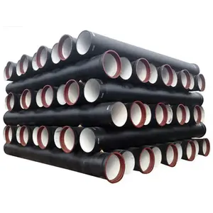 DN80-DN2000 ISO2531 En598 K9 K8 K7 C40 C30 C50 PU Coating Hot Dipped Ductile Iron Pipes