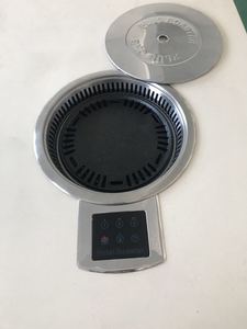 Fourneau à <span class=keywords><strong>gaz</strong></span> liquéfié rond en acier inoxydable pour cuisine, restaurant, <span class=keywords><strong>barbecue</strong></span>, intérieur, <span class=keywords><strong>barbecue</strong></span> au <span class=keywords><strong>charbon</strong></span> de bois - Product Image 6