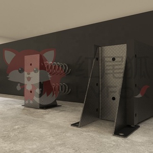 Rails de voiturette électrique, barrière de Karting de piste de voiture de <span class=keywords><strong>course</strong></span> en caoutchouc - Product Image 4