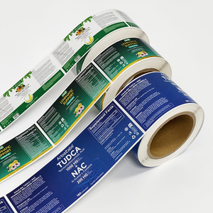 Etiquetas Adhesivas en Rollo Impresas Personalizadas al por Mayor, Etiquetas de Vinilo Resistentes al Agua, Etiquetas de Embalaje con Logotipo de Marca de Tamaño Personalizado - Product Image 6