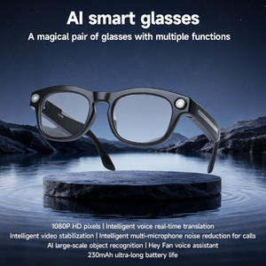 Gafas Inteligentes <span class=keywords><strong>Google</strong></span> L801 2026, Cámara 4K HD de 8MP, 32GB, Wi-Fi, Transferencia de Audio, Grabación, Traducción en Tiempo Real, IA - Product Image 4