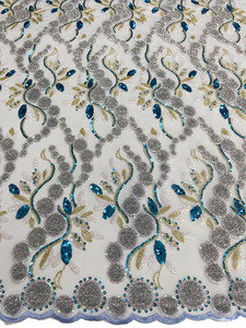 Robe brodée <span class=keywords><strong>en</strong></span> tissu côtelé de soie Robe Cheongsam Dentelle Perles brodées <span class=keywords><strong>Maille</strong></span> à paillettes pour filles <span class=keywords><strong>Laine</strong></span> Corde Tricot Tricoté - Product Image 2