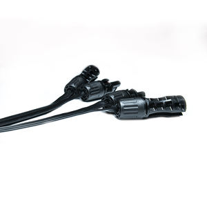 Câble plat souple Cu fil tressé 40cm 4mm2 1000V connecteur <span class=keywords><strong>solaire</strong></span> PV passer à travers la fenêtre <span class=keywords><strong>panneau</strong></span> <span class=keywords><strong>solaire</strong></span> PV 300V 50A câble d'extension - Product Image 4