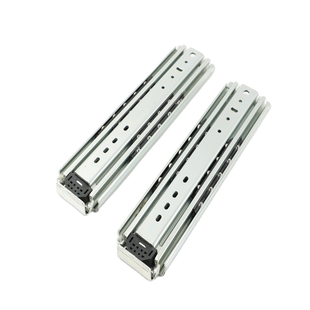 TH2071PT height 120KG load rating drawer slide 1400mm 3 way ball bearing slide 200kg heavy duty drawer slides wholesale