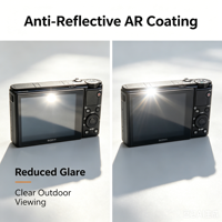 Protecteur d'écran haute transparence AR pour appareil photo Sony RX100