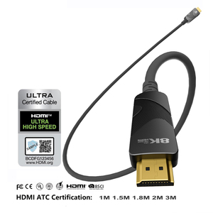 Cable <span class=keywords><strong>HDMI</strong></span> de Audio y vídeo, Cable Ultra V2.1 de 2m, con <span class=keywords><strong>Ethernet</strong></span> 8K <span class=keywords><strong>4K</strong></span> <span class=keywords><strong>HDMI</strong></span> a <span class=keywords><strong>HDMI</strong></span> - Product Image 2