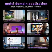 Boîtier TV intelligent HS86 Pro 14 Android 14, 2 Go de RAM, 16 Go de ROM, processeur quadricœur RK3518, 4K, WiFi6, BT5.4, lecteur multimédia