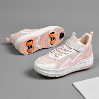 Vente en gros de chaussures de sport confortables pour enfants prix d'usine chaussures de roller à quatre roues pour enfants