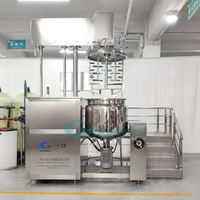 Mélangeur Disperseur à Cisaillement Élevé en Acier Inoxydable avec Moteur Automatique pour Crèmes Cosmétiques, Fromages et Huiles Essentielles – Cuve de Mélange pour Soins de la Peau
