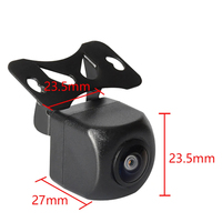Caméra de recul universelle pour voiture, double signal AHD CVBS, 720P 1080P, étanche, grand angle, vision nocturne, aide au stationnement automatique