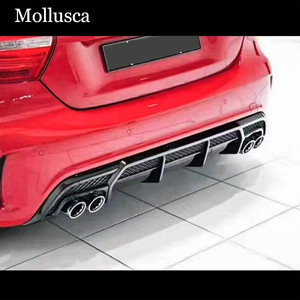 ลิ้นกันชนหลังคาร์บอนไฟเบอร์ทรง A-Class W176 สำหรับปี 2013-2017 - Product Image 6