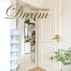 Puerta <span class=keywords><strong>de</strong></span> <span class=keywords><strong>Tablero</strong></span> <span class=keywords><strong>de</strong></span> Melamina Moderna <span class=keywords><strong>de</strong></span> Estilo Francés con Acabado Pulido y Aislamiento Acústico - Product Image 3