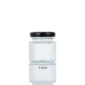 Botellas <span class=keywords><strong>de</strong></span> Vidrio Transparente Premium para Dispensar Miel y Mermelada, con Tapa <span class=keywords><strong>de</strong></span> Rosca Hermética, Reutilizables, para Almacenamiento <span class=keywords><strong>de</strong></span> Alimentos en el Hogar y la Cocina - Product Image 5