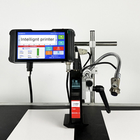 Imprimante jet d'encre TIJ en ligne pour le codage de lots, machine d'impression automatique pour ligne de production, fournie directement par l'usine