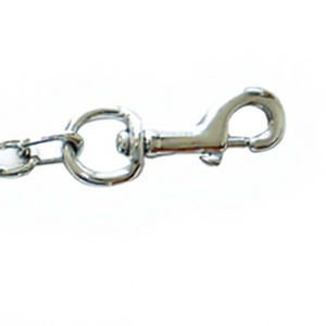 Correa de Cadena Doble con Hebilla Cromada, 2.5mm * 40CM, Correa para Mascotas - Product Image 2