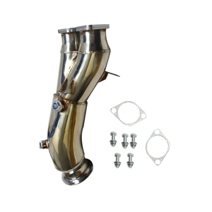 20.ODM/OEM Collecteur d'échappement turbo argenté personnalisable pour course de performance pour <span class=keywords><strong>BMW</strong></span> 135i/335i/335XI 2011-2012 - Product Image 1