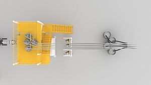 ماكينة قولبة على شكل تاج زخرفي من البوليسترين ، جهاز كورنيش PS معتمد من CE - Product Image 5