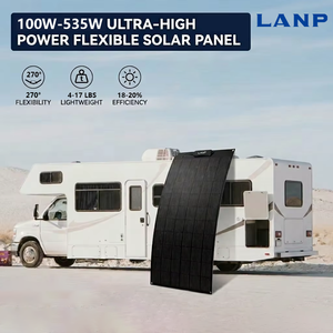 Panneaux solaires flexibles de 100W à 535W pour usage domestique, chargeur monocristallin, système photovoltaïque haute efficacité, produits d'énergie <span class=keywords><strong>solaire</strong></span> - Product Image 1
